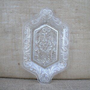 Vintage Indiana Glass Tiara Pressed Glass Tray